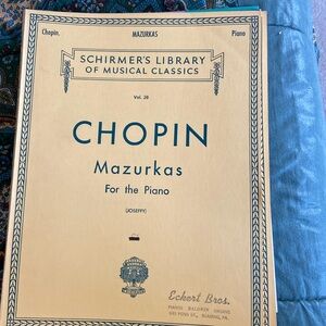 NWT Chopin Mazurkas for Zpiano
